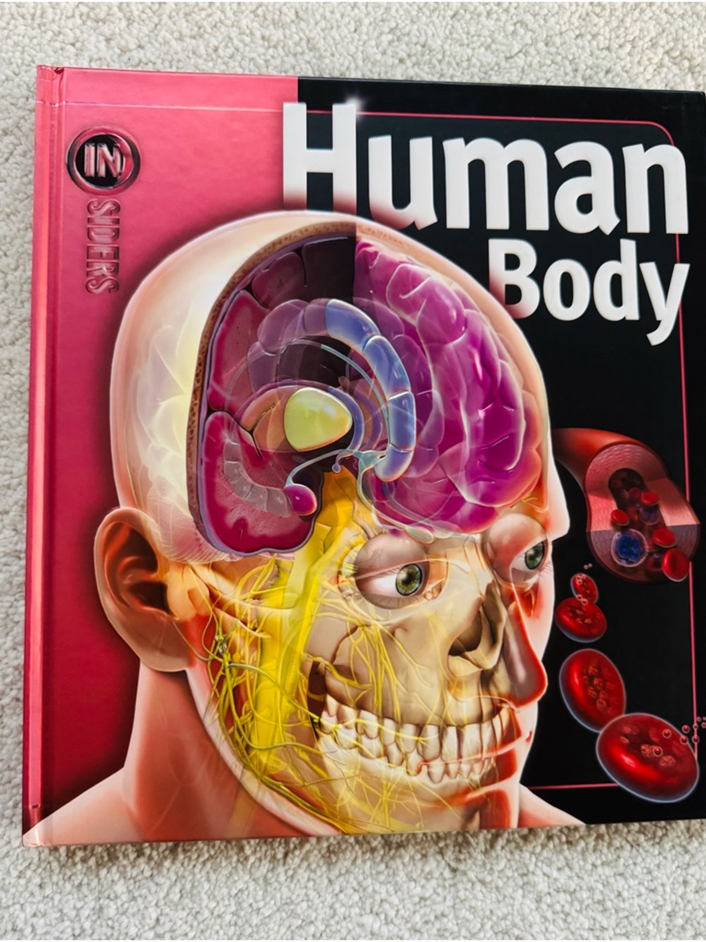 the Human Body book from the Insiders series